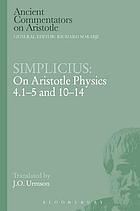 On Aristotle physics 4.1-5 and 10-14