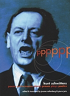 Poems, performance pieces, proses [sic], plays, poetics