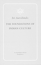 The foundations of Indian culture