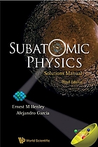 Subatomic physics
