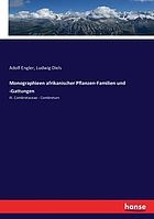 Monographieen Afrikanischer Pflanzen-Familien und -Gattungen