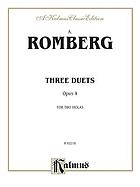 Drei konzertante Duos für zwei Violinen, op. 4 = Three duets for two violins