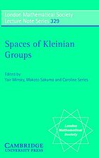 Spaces of Kleinian groups