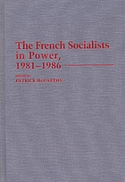 The French socialists in power, 1981-1986