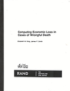Computing economic loss in cases of wrongful death