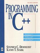 Programming in C++Programming in C&deg;&deg;Programming in C++