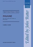 Pavane for orchestra with chorus ad libitum, op. 50