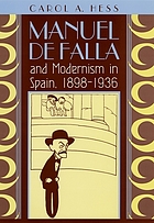 Manuel de Falla and modernism in Spain, 1898-1936