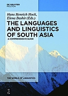 The languages and linguistics of South Asia : a comprehensive guide