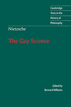 The gay science : with a prelude in German rhymes and an appendix of songs