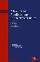 Advances and applications in electroceramics