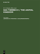 Das Tierreich/ The Animal Kingdom/ Myriapoda 2. Scolopendromorpha