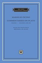Commentaries on Plato