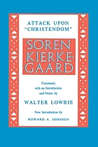 Kierkegaard's attack upon "Christendom, " 1854-1855