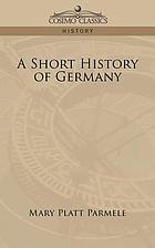 A short history of Germany