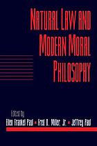 Natural law and modern moral philosophy