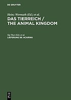 Acarina Bdellidae, Nicoletiellidae, Cryptognathidae, aus: das Tierreich : eine Zusammenstellung und Kennzeichnung der rezenten Tierformen, Lfg. 56