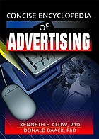 Concise encyclopedia of advertisingConcise enclyclopedia of advertising