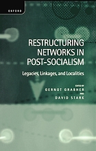 Restructuring networks in post-socialism : legacies, linkages, and localities