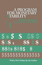 A program for monetary stability