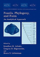 Fossils, phylogeny, and form : an analytical approach