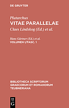 Plutarchi vitae parallelae