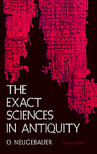 The exact sciences in antiquity