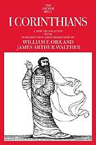 I Corinthians : a new translation