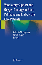 Ventilatory support and oxygen therapy in elder, palliative and end-of-life care patients