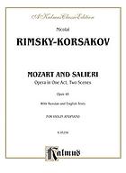 Mozart and Salieri : opera in one act, two scenes, opus 48 : dramatic scenes of A.S. Pushkin