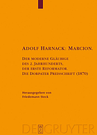 Marcion : the gospel of the alien God