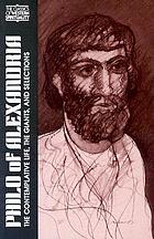 The contemplative life ; The giants ; and, Selections