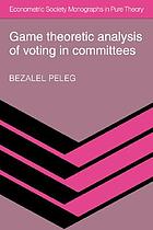 Game theoretic analysis of voting in committees