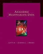 Analyzing multivariate data