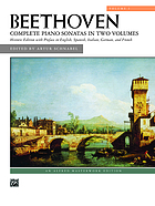 32 sonatas for the pianoforte