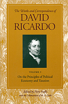 The works and correspondence of David Ricardo