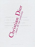 Christian Dior--man of the century