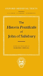 The Historia pontificalis of John of Salisbury