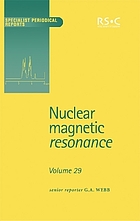 Nuclear Magnetic Resonance : Volume 29