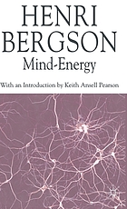 Mind-energy, lectures and essays
