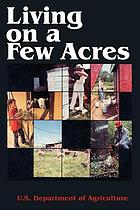 Living on a few acres