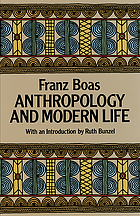 Anthropology and modern life
