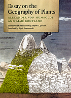 Essay on the geography of plants