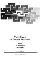 Turbulence : a tentative dictionary