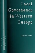 Local governance in Western Europe