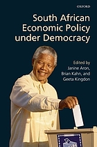 South African economic policy under democracy