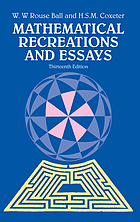 Mathematical recreations & essays