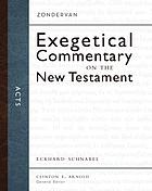 Acts : Zondervan Exegetical commentary on the New Testament