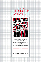 The hidden balance : religion and the social theories of Charles Chauncy and Jonathan Mayhew