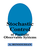 Stochastic control of partially observable systems